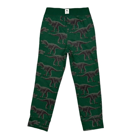 Like New GAP Dinosaur Joggers Size 5 Green - Picture 2 of 10